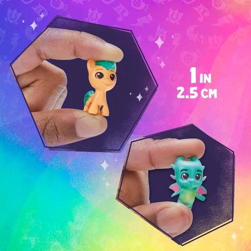 Miniatura 7 de My Little Pony Mini World Magic Compact Creation Critter Corner - Juguete, Set de Juego Construible con Pony Hitch Trailblazer para Niños de 5 Años