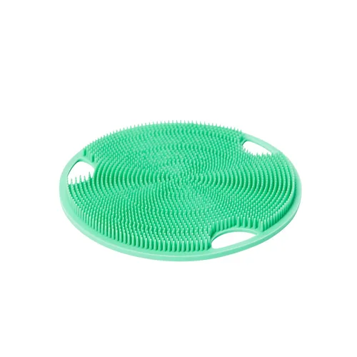 Miniatura 17 de Boie USA Exfoliante de cuerpo plano, exfoliante de ducha suave similar a la silicona y cepillo de limpieza corporal, reemplazo de lufa adhesivo a