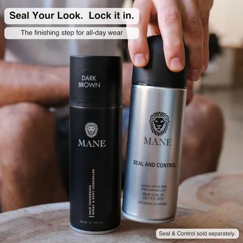 Miniatura 8 de Mane Spray micromineral para engrosar el cabello y espray de retoque de raíces, volumen instantáneo y cobertura de raíces para cabello fino o fino