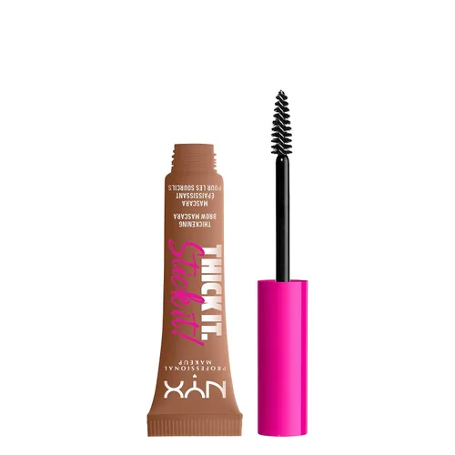Miniatura 8 de NYX PROFESSIONAL MAKEUP Thick It Stick It Máscara Engrosante para Cejas, Gel para Cejas - Taupe