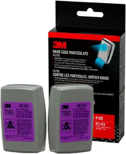 3M 7093, P100, 1 par de filtros 7023 por paquete