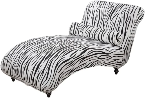 Miniatura 40 de Funda para tumbona sin brazos, funda elástica estampada para sofá reclinable, fundas elásticas para tumbonas para sala de estar, dormitorio, 13