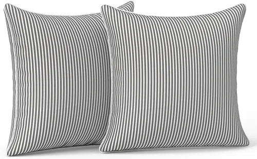 Miniatura 72 de LVTXIII Juego de 2 almohadas lumbares para patio, 12 x 20 pulgadas, resistentes a la decoloración, para exteriores con interiores, cojines lumbares