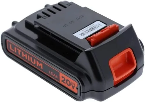 Miniatura 9 de BLACK+DECKER Batería 20V MAX, Batería de Iones de Litio 1.5Ah, Tiempo de Funcionamiento Extendido, Compatible con Herramientas, Equipo