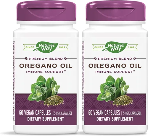 Miniatura 7 de Nature's Way Mezcla de aceite de orégano premium, apoyo inmunológico*, vegano, 60 cápsulas