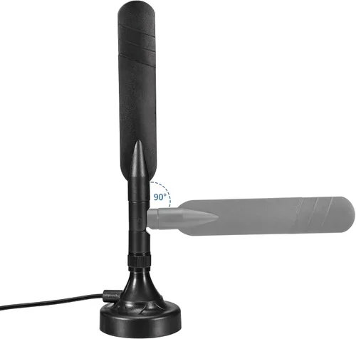 Miniatura 2 de Eightwood Antena 4G LTE con base magnética MIMO SMA Antena macho para 4G LTE Router Hotspot Modem Industrial Celular IoT Gateway Cámara de Seguridad