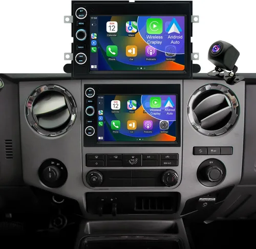 Actualización de radio para Ford F150 2004-2008, F250 2006-2016, Ford E150/E250/E350 2009-2014, Expedition 2007-2014, Explorer Escape 7 pulgadas