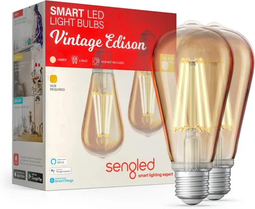 Miniatura 12 de Sengled - Bombilla inteligente, requiere hub Zigbee, bombilla de luz inteligente compatible con Alexa, Google Home, SmartThings, Homekit y Siri