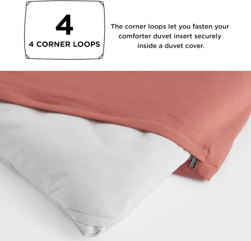 Miniatura 133 de Bedsure Juego de edredón Twin/Twin XL, ropa de cama suave beige para todas las estaciones, juego de cama teñido catiónico, 2 piezas, 1 edredón