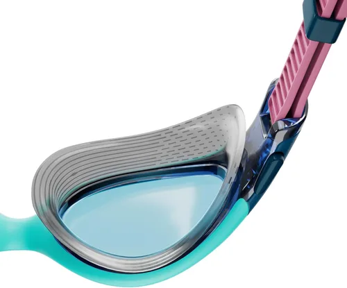 Miniatura 4 de Speedo Womens Swim Goggle Biofuse 2.0 Azul Marino/Pavo Real/Rosa Divertido