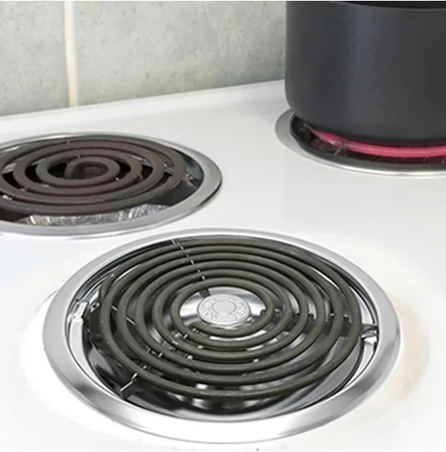 Miniatura 6 de WB31M15 y WB31M16 - Sartenes de goteo Reemplazo compatible para GE/Hotpoint. Cubiertas para quemadores de estufas eléctricas generales y sartenes
