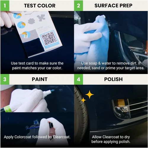 Miniatura 143 de TouchUpDirect 775/9755 Iridium Silver Metálico Compatible con Pintura de Retoque Exact Match para Mercedes-Benz - Kit Esencial en Aerosol Iridium
