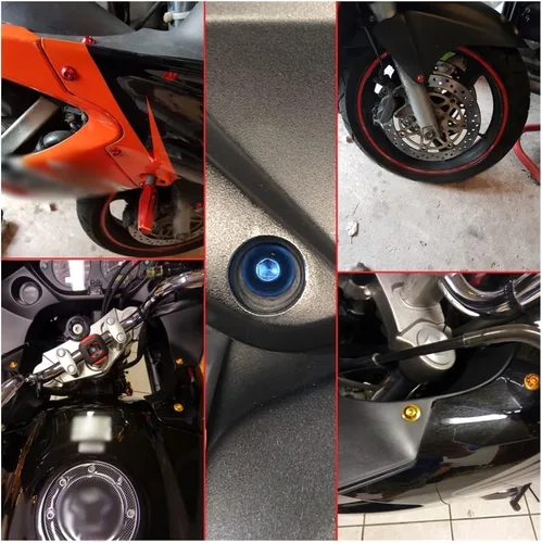 Miniatura 7 de Kits de carrocería para motocicleta, un juego de tornillos de carenado para Yamaha T-MAX 500 T-MAX 530 TMAX 500 TMAX 530 MT-01 MT-03 MT-07 MT-09 YZF