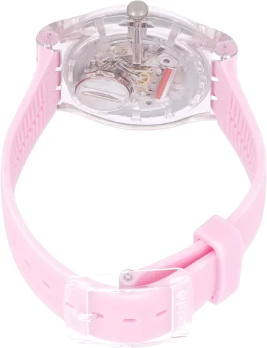 Miniatura 2 de Swatch Correa de silicona de cuarzo transformación, rosa, reloj casual 20 (Modelo SUOK710), Rosado, usone size, Pulsera