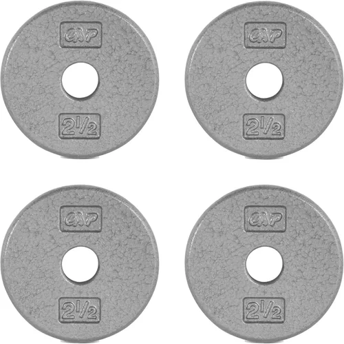 Miniatura 16 de CAP Barbell Placas de peso estándar de hierro fundido de 1 pulgada, individuales y juegos 1.25-50 libras Múltiples opciones Gris