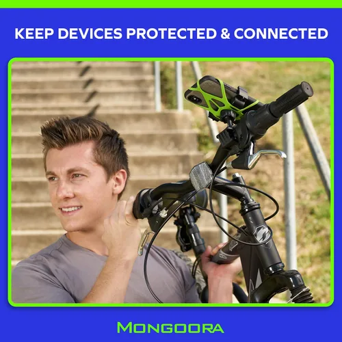 Miniatura 8 de Soporte para teléfono celular, para bicicleta, para todo tipo de Smartphone: iPhone 7 /7+, 6 /6+, 5s, 5, Samsung Galaxy S7 /S7 Edge, S6, S5, S4