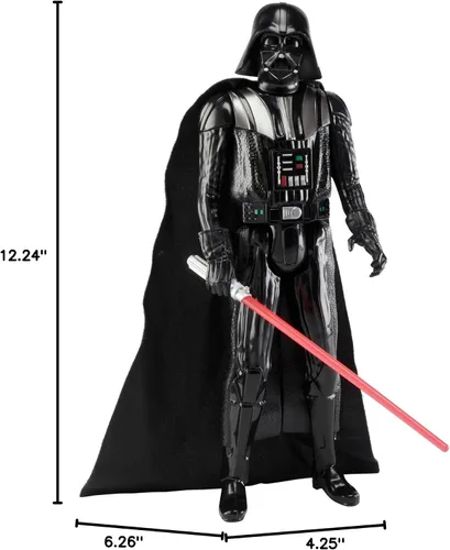 Miniatura 7 de STAR WARS Clash of The Dark Side, juego de figuras de acción de 12 pulgadas, paquete de 3 figuras y 4 accesorios, juguetes para niños de 4 años