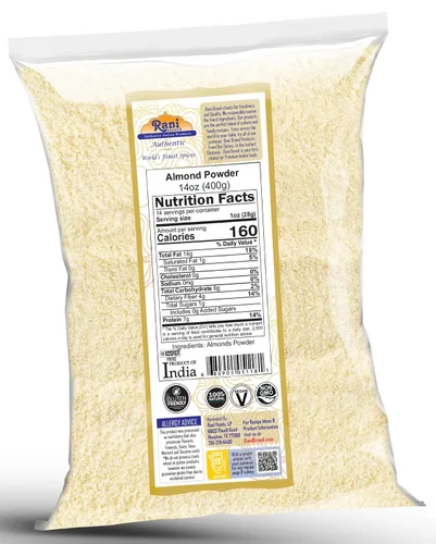 Miniatura 2 de Almendras en polvo Rani 14oz (400g) ~ Todo natural Apto para gluten Sin OMG Kosher Vegano Producto de Estados Unidos