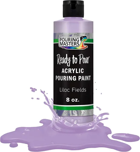 Miniatura 11 de Pouring Masters Caribbean Blue - acrílico listo para verter pintura – Premium 907 gr (32 onzas) pre-mezclado a base de agua – para lienzo, madera