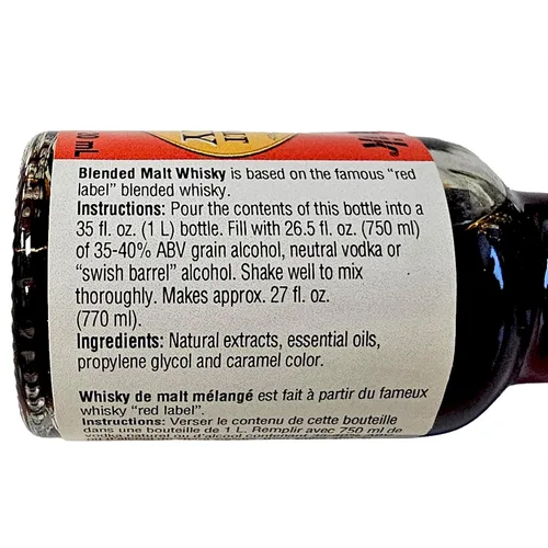Miniatura 5 de Esencia de whisky de malta mezclada, 0.7 fl oz