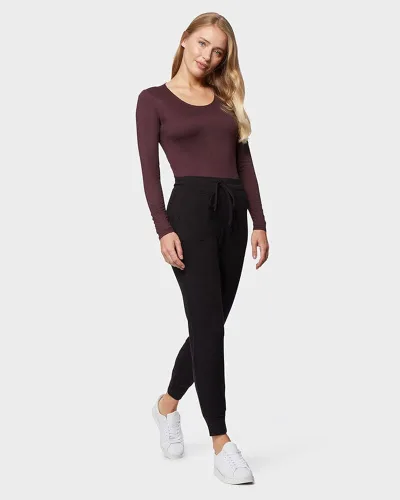 Miniatura 2 de 32 Degrees - Camiseta ligera para mujer, manga larga, ajuste de forma, elástico en 4 direcciones, térmica