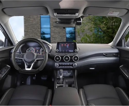 Miniatura 3 de GIANT PANDA Funda de volante en forma de D para Nissan Rogue Kicks - Funda para volante de automóvil personalizada para Nissan Altima Sentra