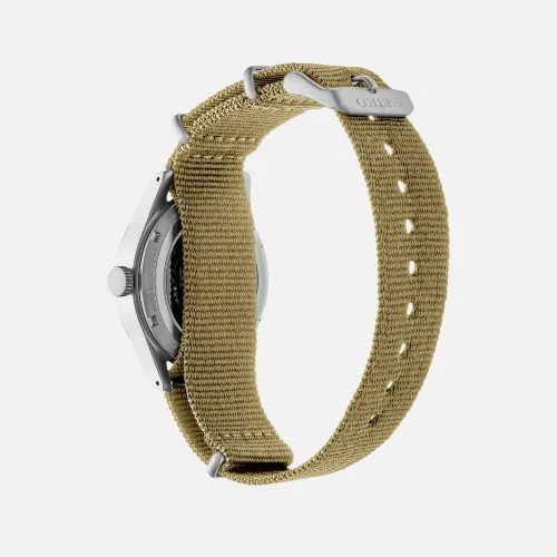 Miniatura 3 de SEIKO 5 Sport SRPJ83 Reloj automático de nailon con esfera beige, Beige, Reloj automático