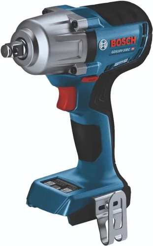 Miniatura 18 de BOSCH GDS18V-330PCN Llave de impacto de 18 V sin escobillas de 1/2 pulgada de par medio con retención de pasador (herramienta desnuda)