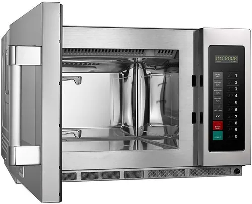 Miniatura 4 de MIDEA Equipment 1834G1A - Microondas comercial, 1800 vatios, acero inoxidable