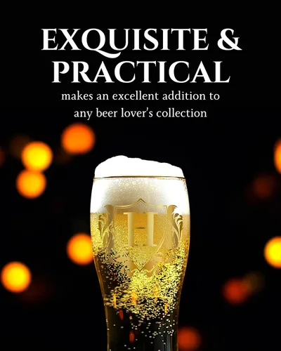 Miniatura 2 de Vaso de cerveza personalizado, regalos de alcohol personalizados para amantes de la cerveza, cumpleaños único, regalos de Navidad para papá, tío