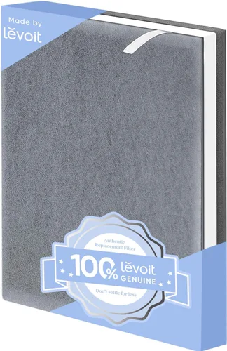 Miniatura 3 de Levoit Vital 100 - Filtro de repuesto original para purificador de aire, verificado AHAM, carbón activado de alta eficiencia para eliminar humo