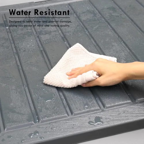 Miniatura 6 de Cobertizo de almacenamiento para exteriores de 35 pies cúbicos, caja de almacenamiento grande de resina, gabinete impermeable y con cerradura
