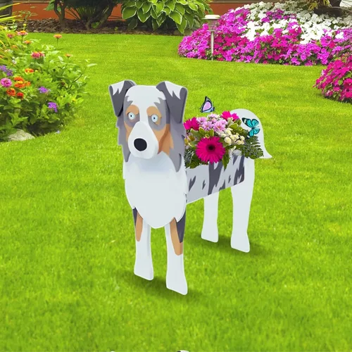 Miniatura 24 de Maceta de Perro English Springer Spaniel, Macetas de Plantas, Bonita Maceta de Jardín para Perros, Macetas de Perro Regalos de Cumpleaños