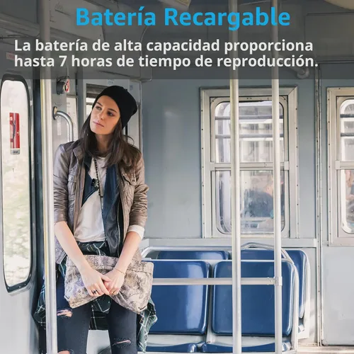 Miniatura 3 de Radio AM FM SW Mini: Peso 0.95oz (27 gramos), Tamaño de Reloj, Recargable por USB, Radio de Bolsillo Personal, Pantalla OLED, Sintonización Digital