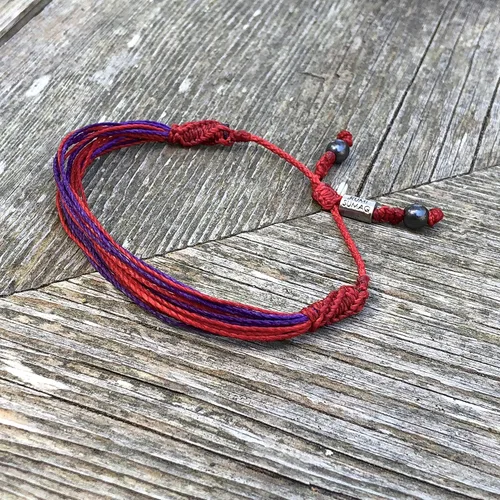 Miniatura 77 de Rumi Sumaq Pulsera de concientización para hombres, mujeres y niños – Pulsera de apoyo tejida ajustable anudada a mano – Pulsera de conciencia sutil