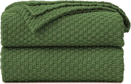 Miniatura 10 de Longhui bedding - Manta de punto amarilla brillante para sofá, suave, acogedora, lavable a máquina, 100% algodón, manta de punto para sofá, pesada