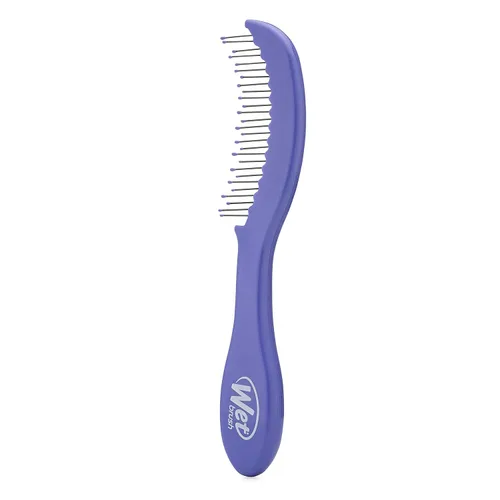 Miniatura 3 de Wet Brush Peine desenredante de cabello fino de cuidado personalizado morado