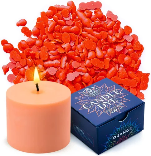 Miniatura 8 de Tinte amarillo brillante de 2 onzas para fabricación de velas de soja, tintes de cera de velas altamente concentrados, chips de tinte