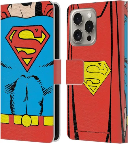 Miniatura 12 de Head Case Designs Funda de piel con licencia oficial de Superman DC Comics con logotipos negros y rojos compatible con Apple iPhone 11