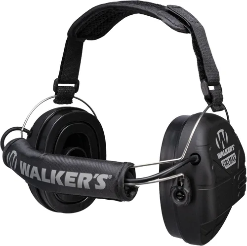 Miniatura 3 de Walker's Orejeras de protección auditiva recargables ligeras para tiro, caza y campo de tiro, electrónicas, delgadas, de bajo perfil, FireMax