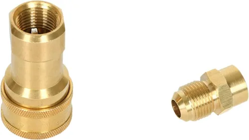 Miniatura 3 de GasSaf Manguera de Gas Natural de 10 Pies con DI de 1/2", con Accesorio de Conexión Rápida, Kit de Conversión para Parrilla de Gas, Generador
