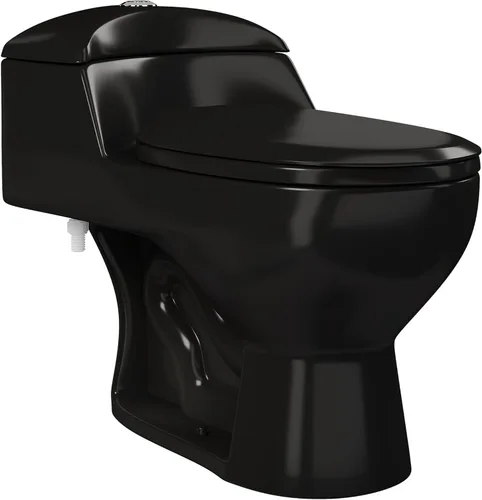 Miniatura 12 de Swiss Madison Well Made Forever SM-1T803BQ Chateau - Inodoro de una pieza con descarga dual alargado, acabado mate, 0.8/1.28 gpf Bisque Brillante