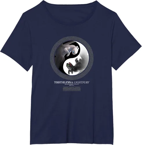 Miniatura 13 de Cómo entrenar a tu dragón 3 Yin Yang Dragon Camiseta