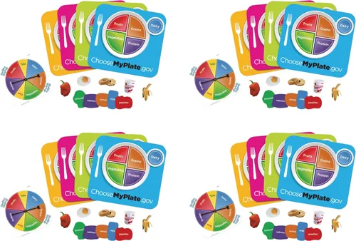 Miniatura 5 de Learning Resources Healthy Helpings A Myplate Game, 2-4 jugadores, juego de 56 piezas, a partir de 4 años