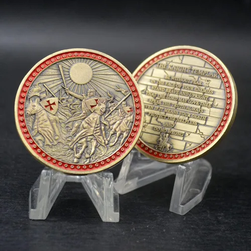 Miniatura 4 de Moneda de Armadura de Dios de los Caballeros Templarios