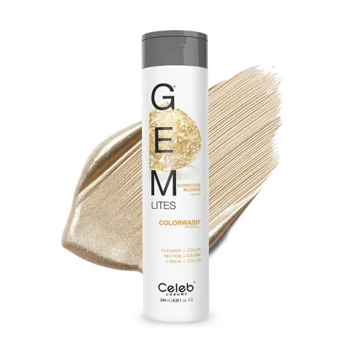 Miniatura 12 de Celeb Luxury Colorwash Color Depositing Shampoo - Color Refresher, Vegan Hair Dye, Bondfix Bond Rebuilder, Viral and Gem Lites Rubí