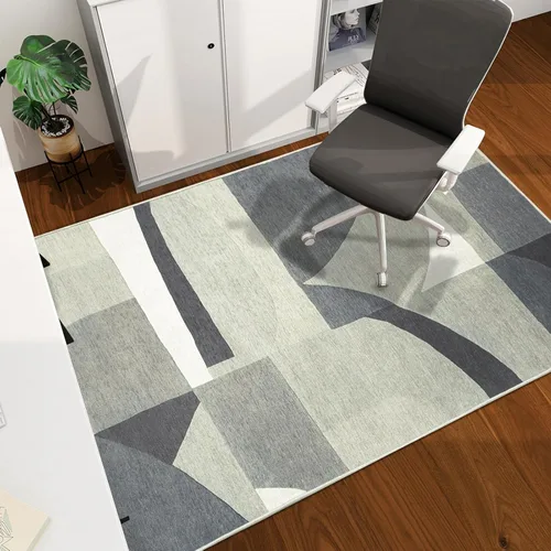 Miniatura 56 de chakme Tapete para silla de oficina para suelo de madera dura, 48 x 36 pulgadas, protector de escritorio de computadora de fácil deslizamiento