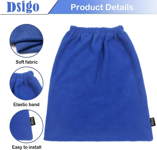 Miniatura 2 de DSIGO Filtro de Aspiradora para Tienda Retenedor Cubierta Reutilizable Azul Detentor de Polvo para Aspiradora
