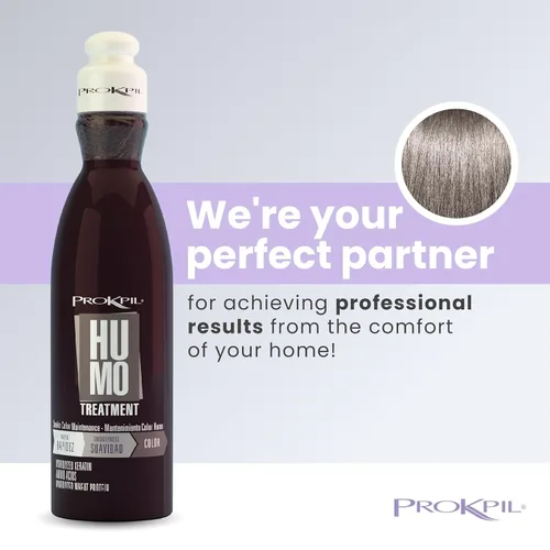 Miniatura 3 de Prokpil Tratamiento Humo Mantenimiento Nuance Mascarilla Gris Oscuro para Cabello Rubio Matizante Humo Tratamiento y Mantenimiento Natural