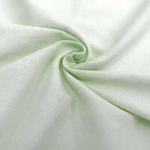 Miniatura 5 de TL Care Sábana bajera ajustable de punto de jersey de algodón transpirable 100% natural, apio, 15 x 33 pulgadas, suave y transpirable, para niños